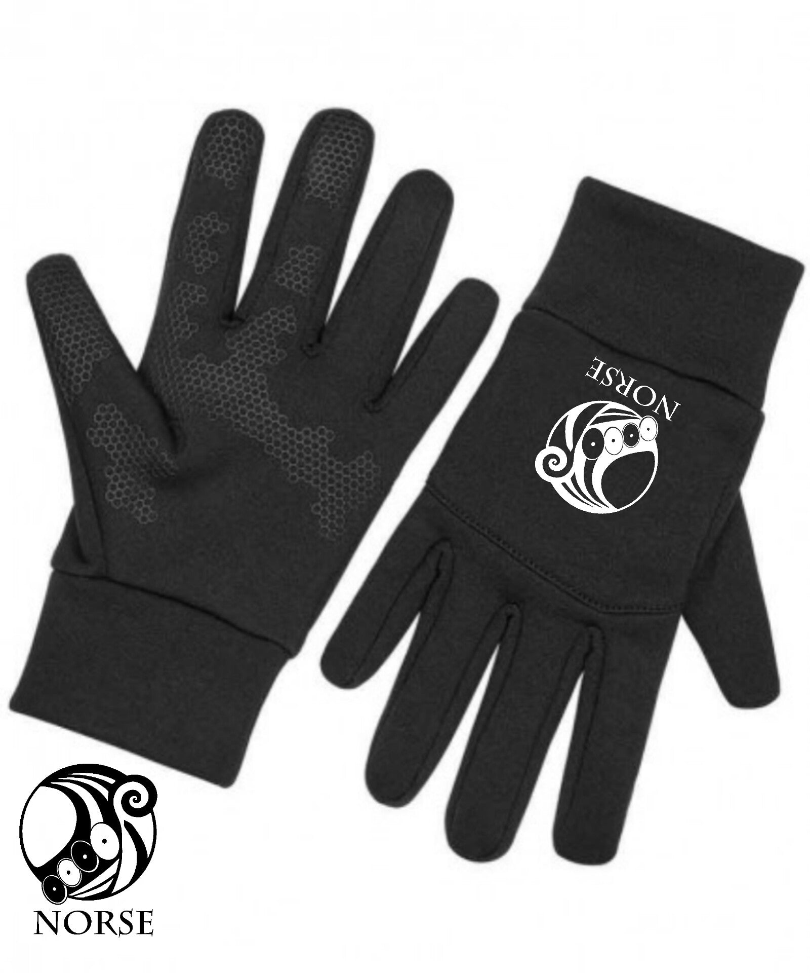 Norse Sport Tech Gloves - Black