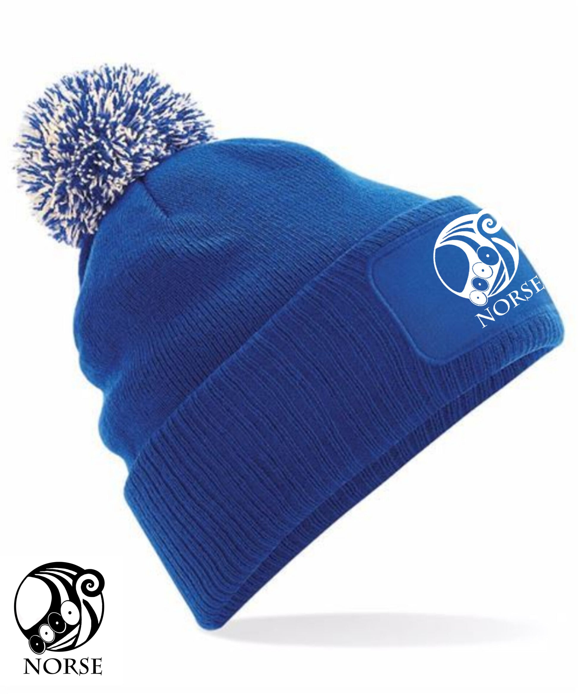 Icebound- Norse Heritage Beanie Bright Royal Blue